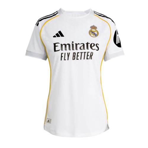 Lacne Ženy Futbalové dres Real Madrid Kylian Mbappe #10 2025-26 Krátky Rukáv - Domáci Lacne Ženy Futbalové dres Real Madrid Kylian Mbappe #10 2025-26 Krátky Rukáv - Domáci